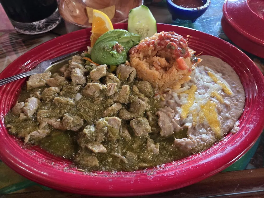 Chile Verde Plate